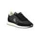 Black Recycled Polyester Men Sneaker