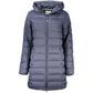 Blue Polyamide Women Jacket