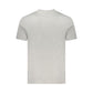 Gray Cotton Men T-Shirt