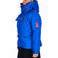 Blue Polyester Women's Jacket