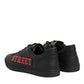 Black Street Life Low Top Men Sneakers Shoes