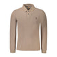 Brown Cotton Polo Shirt