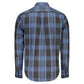 Blue Cotton Men Shirt