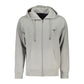 Gray Cotton Men Hoodie
