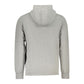 Gray Cotton Men Hoodie