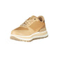 Brown Polyester Women Sneaker