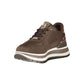Brown Polyester Women Sneaker