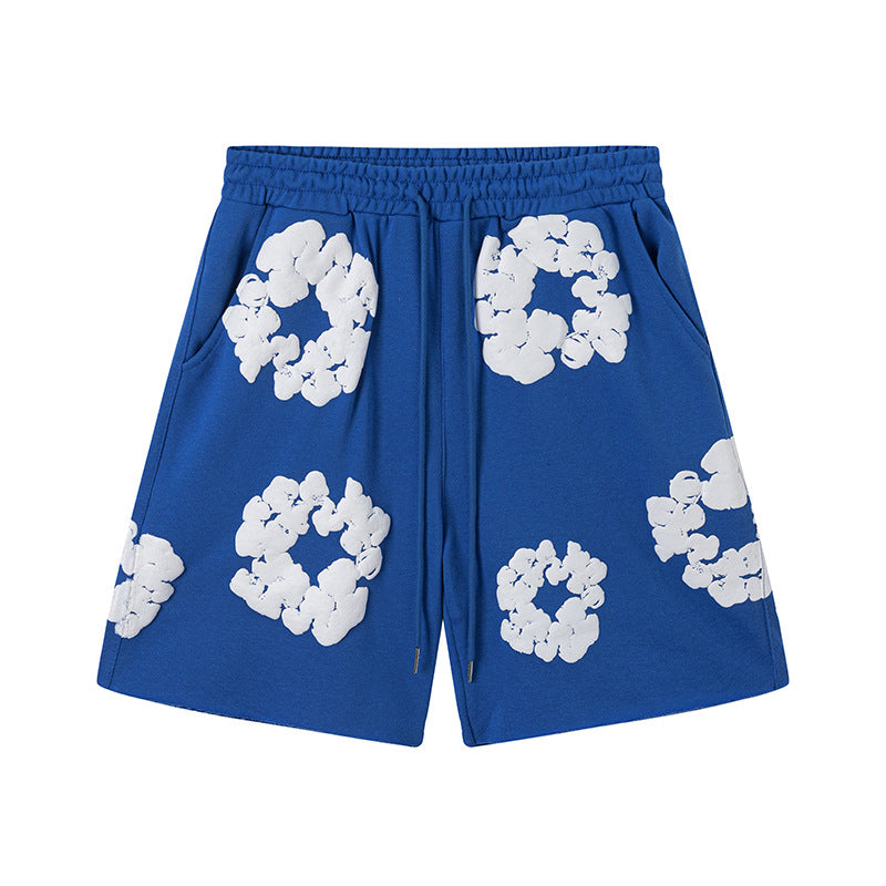 Foamed printed sweatshirts, hoodies and sweatpants