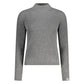 Gray Cotton Women Sweater
