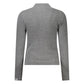 Gray Cotton Women Sweater