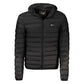Black Polyester Men Jacket