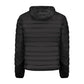 Black Polyester Men Jacket