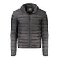 Black Polyester Men's Jacket