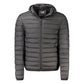 Black Polyester Men's Jacket