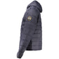 Blue Polyamide Men's Jacket
