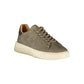 Gray Polyester Men Sneaker