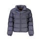 Blue Polyamide Men Jacket