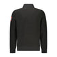 Black Polyester Men Sweater