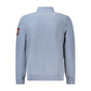 Blue Polyester Men Sweater