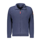 Blue Polyester Men Sweater