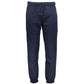 Blue Cotton Pant