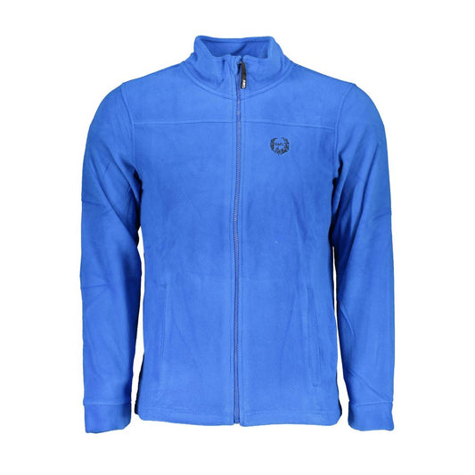 Blue Polyester Sweatshirt