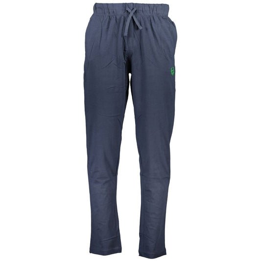 Blue Cotton Pant