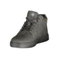 Black Polyester Sneaker