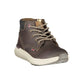 Brown Polyester Sneaker