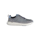 Blue Polyester Sneaker