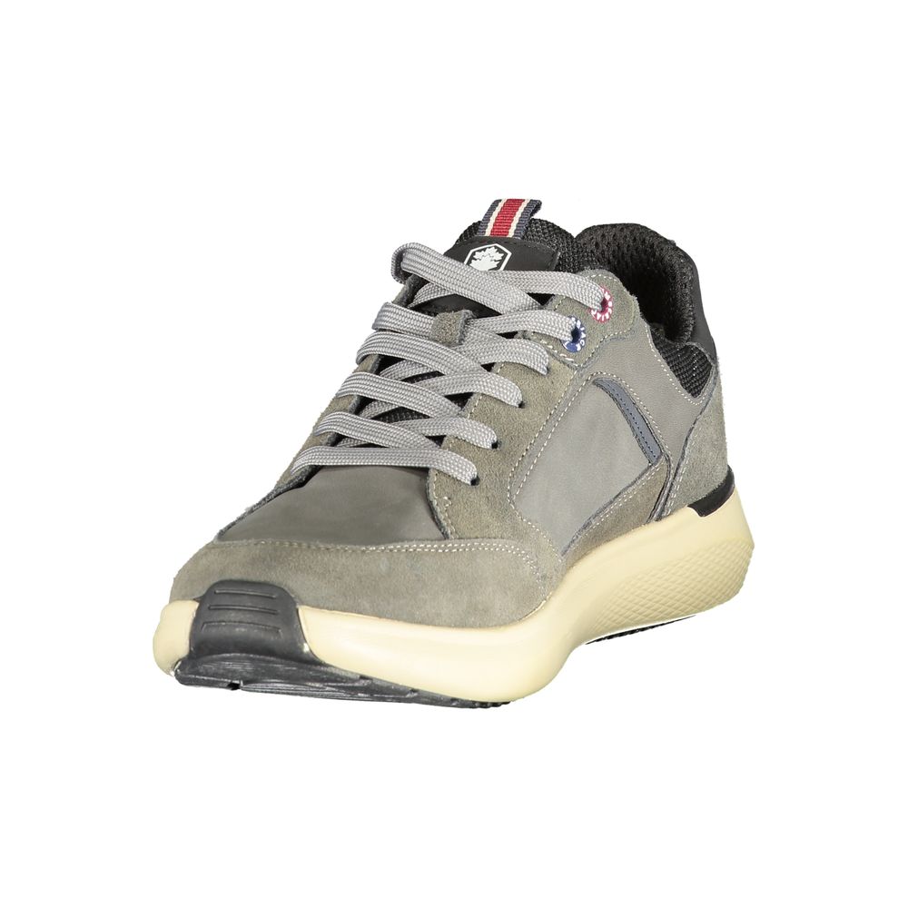 Gray Polyester Sneaker