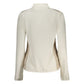 White Polyester Sweatshirt