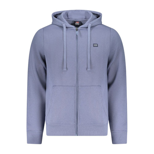 Blue Cotton Sweatshirt