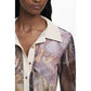 Beige Polyester Shirt