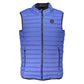 Blue Polyamide Sleveless Jacket