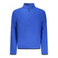 Blue Polyester Men Sweater