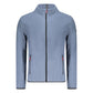 Blue Polyester Men Sweater