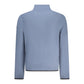 Blue Polyester Men Sweater