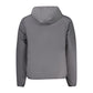 Gray Polyester Men Jacket