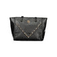 Black PVC Women Handbag