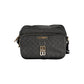 Black Polyester Women Handbag