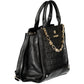 Black PVC Women Handbag