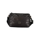 Black Polyester Women Handbag