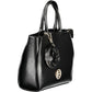 Black PVC Women Handbag