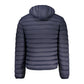 Blue Polyamide Men Jacket