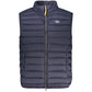 Blue Polyamide Men Jacket
