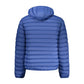 Blue Polyamide Men Jacket