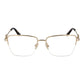 Gold Women Glasses Frame