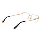 Gold Women Glasses Frame