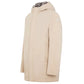 White Polyester Jackets & Coat